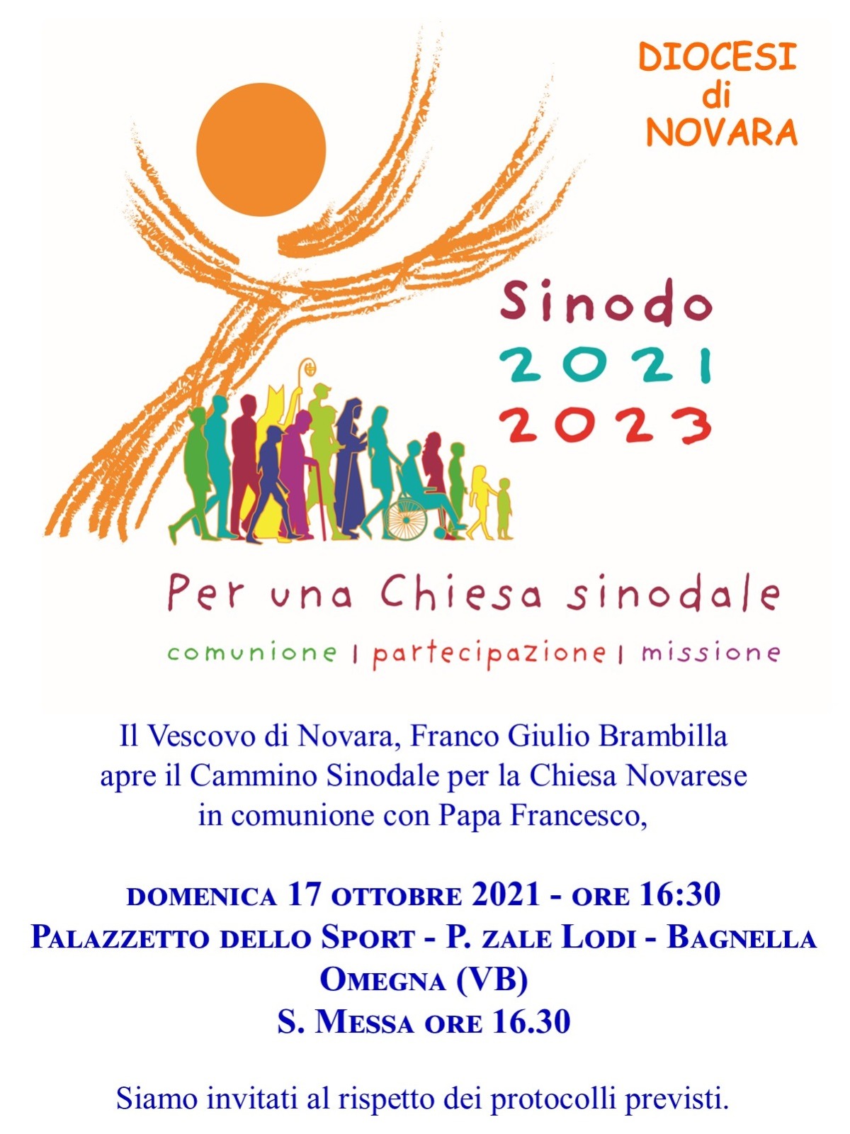 S. Messa di apertura del Sinodo 2021-2023