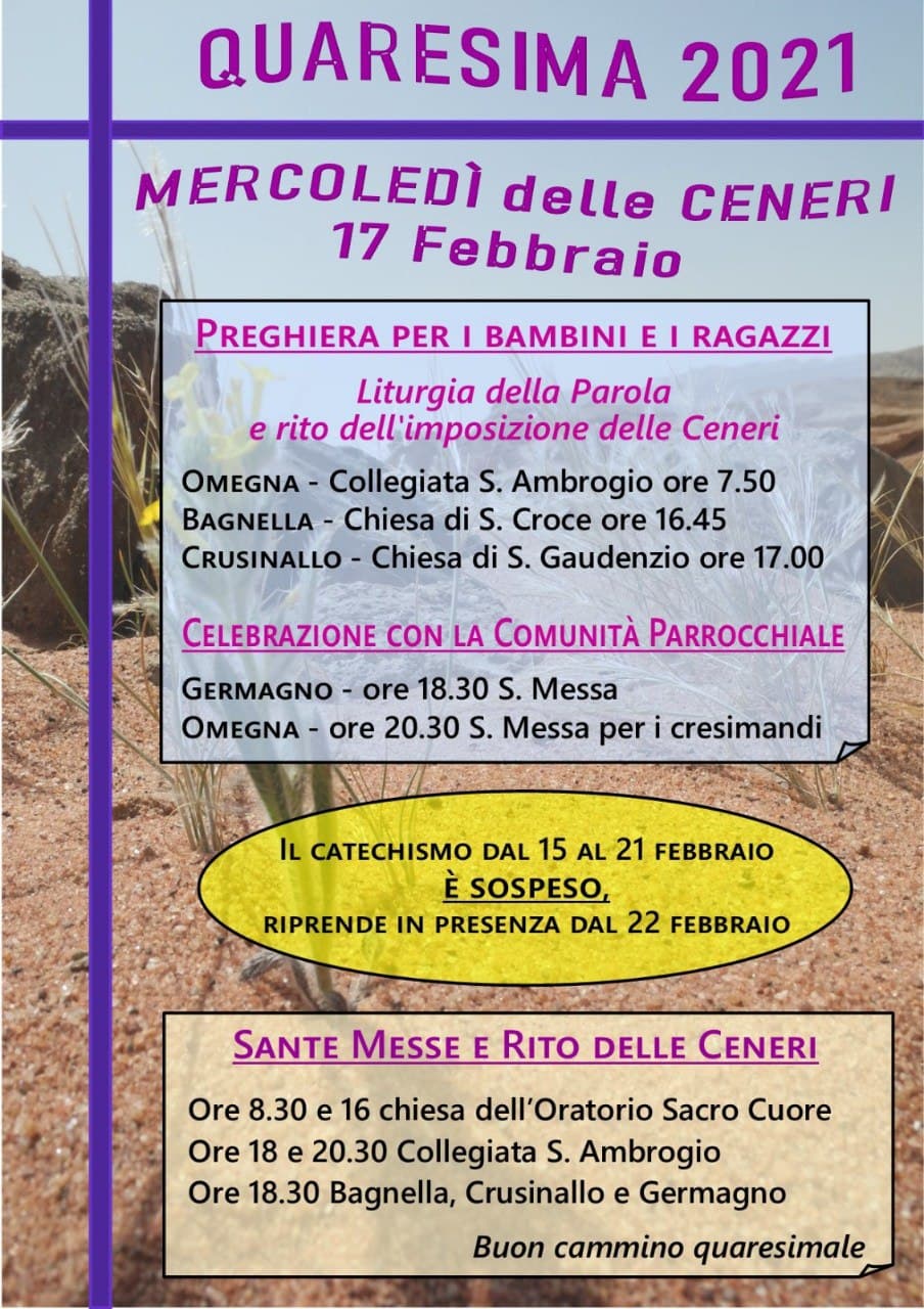 Mercoledì delle Ceneri