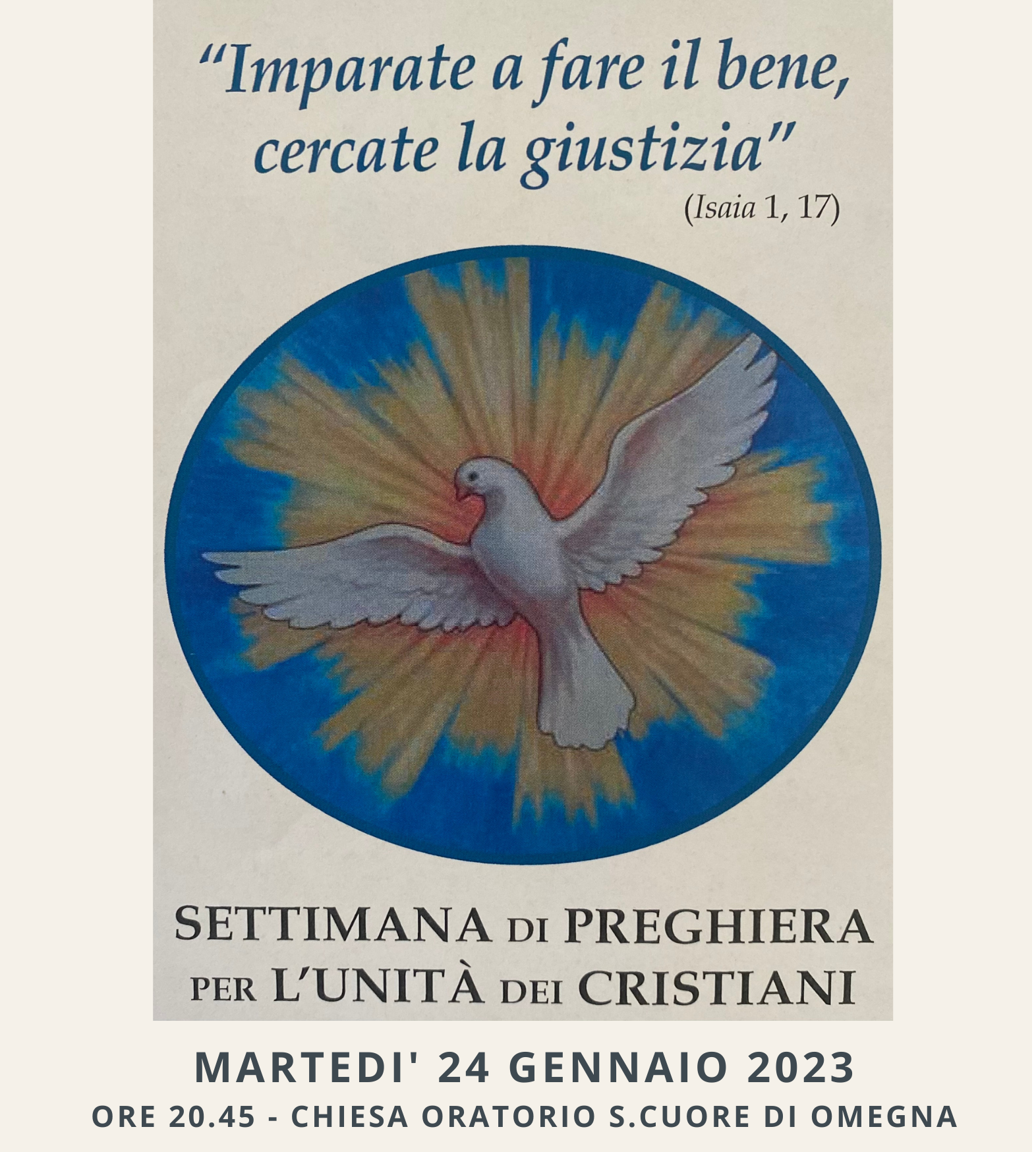 Celebrazione ecumenica della Parola di Dio