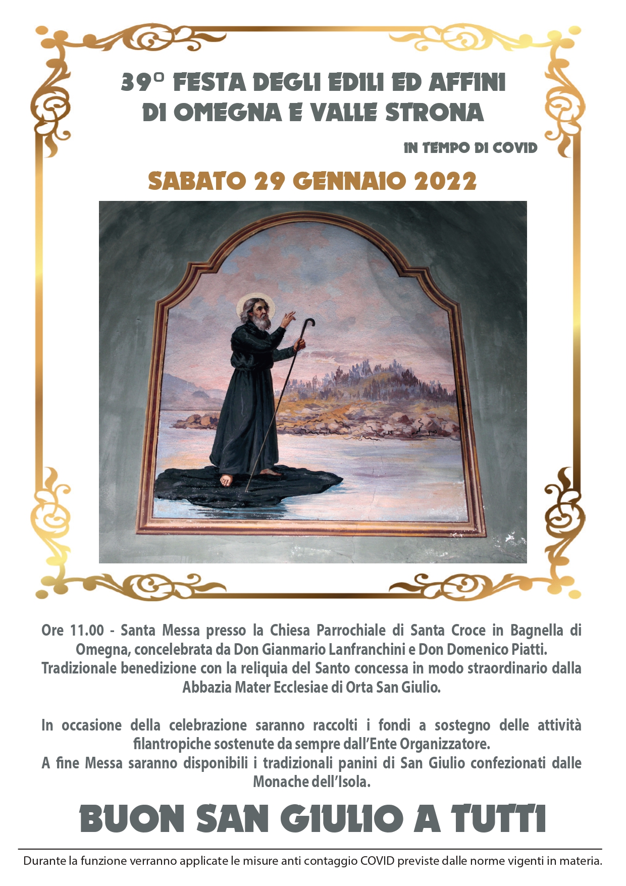 39^ Festa degli edili ed affini di Omegna e Valle Strona